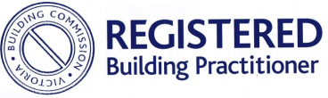 Registered building practioner logo